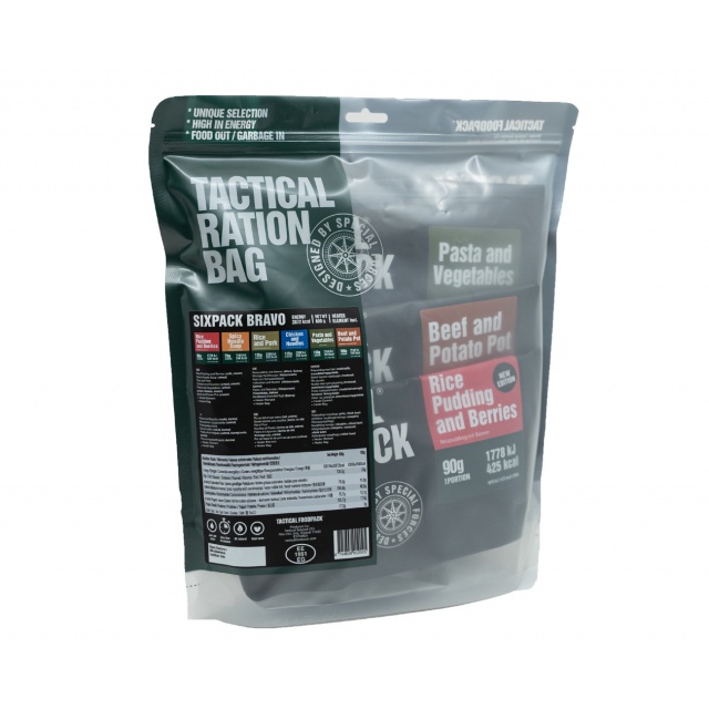 Tactical Foodpack Tactical Sixpack Bravo 600g - Mancare liofilizata - 1