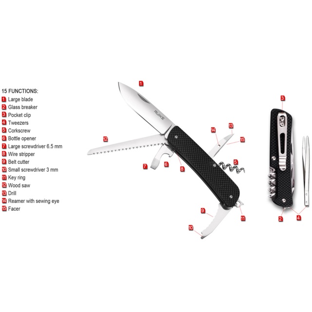 Ruike M32-B - Briceag multifunctional