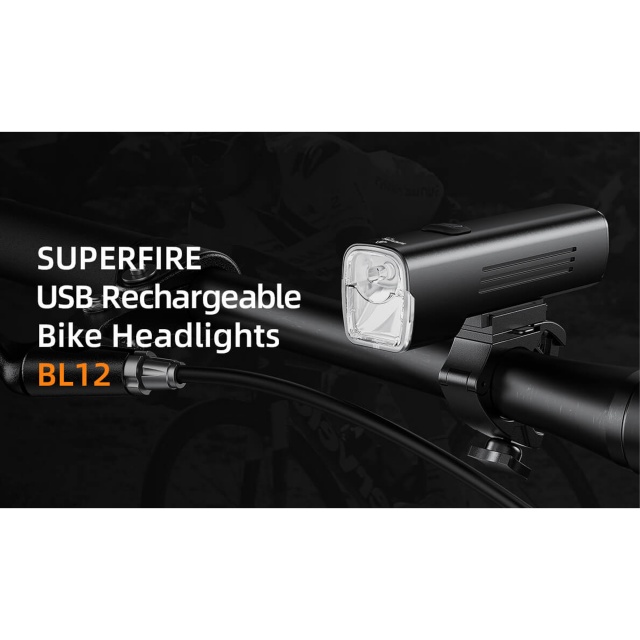 Superfire BL12 - Far bicicleta reincarcabil