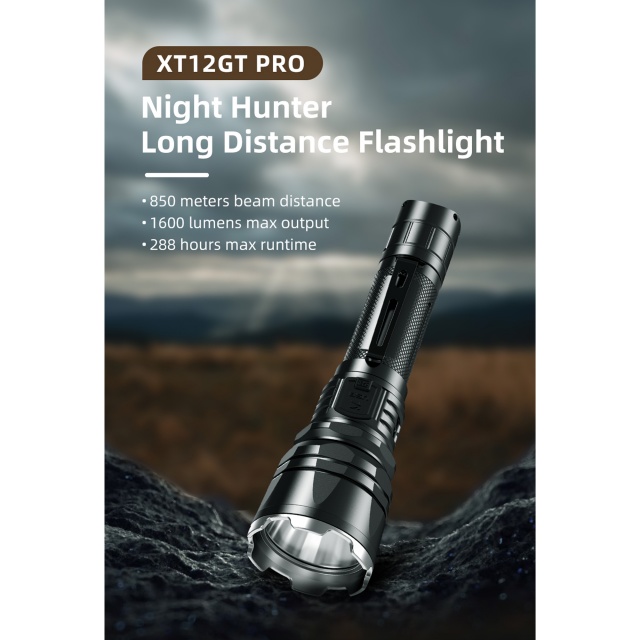 Klarus XT12GT PRO - Set lanterna vanatoare