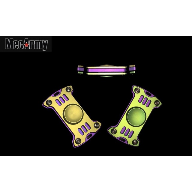 Fidget Spinner Mecarmy GP1 Green+Purple+Gold